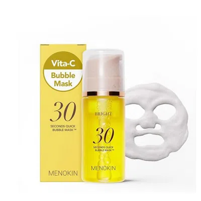 Menokin 30 Seconds Quick Bubble Mask Bright In Yellow