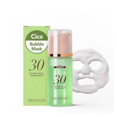 Menokin 30 Seconds Quick Bubble Mask Clear In Green