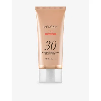 Menokin 30 Seconds Tone-up Glow + Clear Gel Sunscreen Spf50+ 50ml