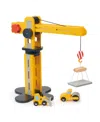 Mentari Toys Big Yellow Crane In Multi