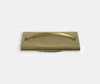 Menu Divot Sculptural Tray In Brass