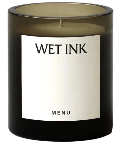 MENU WET INK OLFACTE SCENTED CANDLE