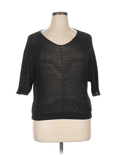 Pre-owned Meo Meli Pullover Sweater In Black