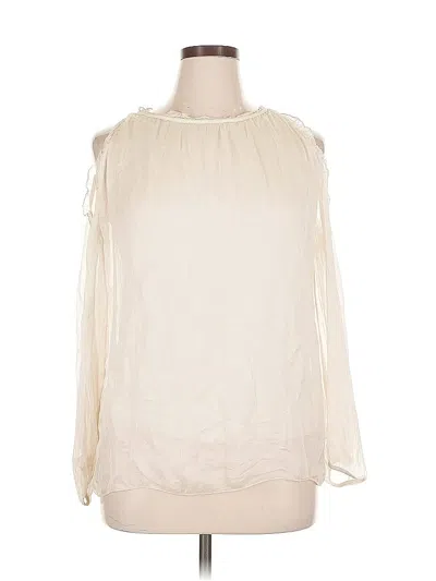 Pre-owned Meo Meli Sleeveless Blouse In White