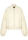 Meotine Bomber Jacket In Cream