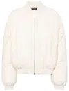 Meotine Sol Puffer Bomber Jacket In Neutrals