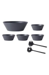 Mepal Bloom Salad Serving Set With Bowls