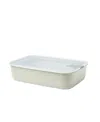 Mepal Easyclip Rectangular Lunch Box In White