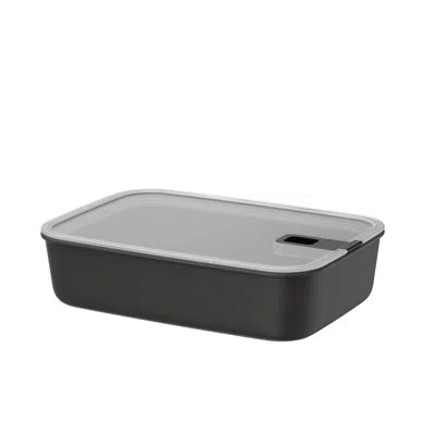 Mepal Easyclip 2.0 Rect Box 2250ml/76oz In Black