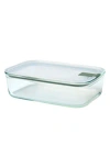 Mepal Easyclip Rectangular Glass Lunch Box In Sage