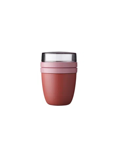 Mepal Ellipse 1pc. Lunch Pot In Red