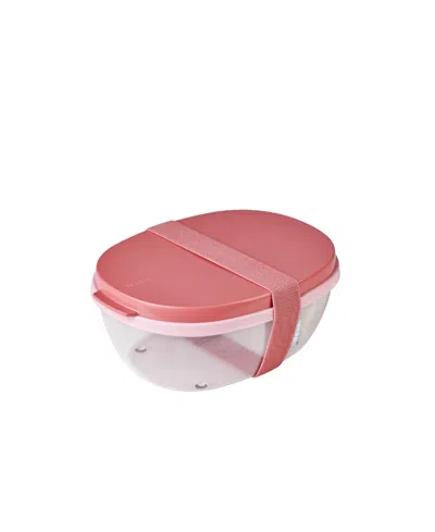 Mepal Ellipse 1pc. Salad Box In Pink