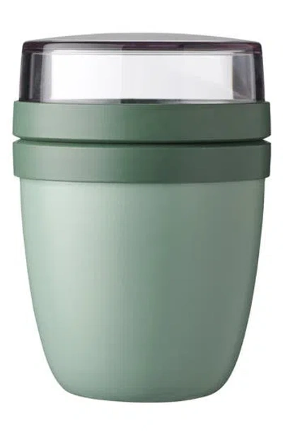 Mepal Ellipse Mini Lunch Pot In Green