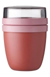 Mepal Ellipse Mini Lunch Pot In Vivid Mauve