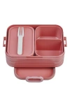Mepal Midi Lunch Bento Box In White
