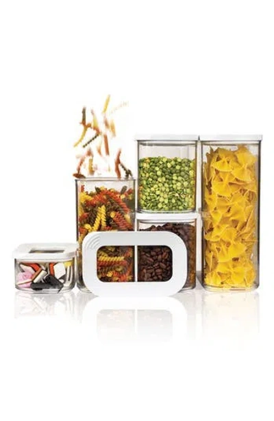 Mepal Modula 5-piece Storage Box Starter Set In White