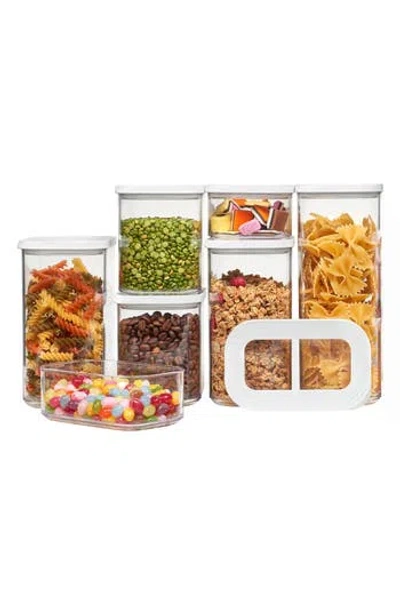 Mepal Modula 7-piece Storage Box Set In White