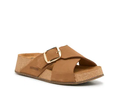 Mephisto Berries Wedge Sandal In Brown