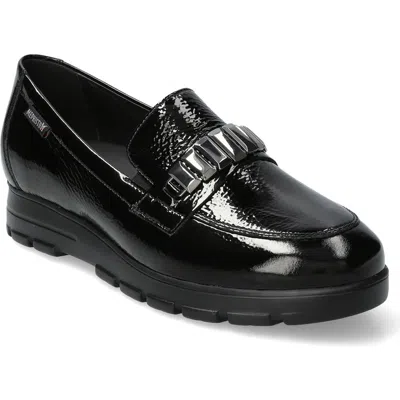 Mephisto Carlyne Leather Loafer In Black