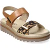 Mephisto Dominica Platform Sandal In Brown