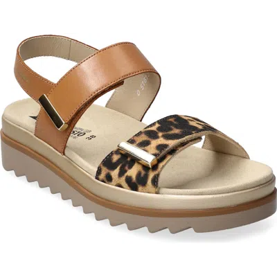 Mephisto Dominica Platform Sandal In Brown