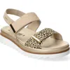 Mephisto Dominica Platform Sandal In Light Sand