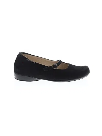 Pre-owned Mephisto Flats In Black
