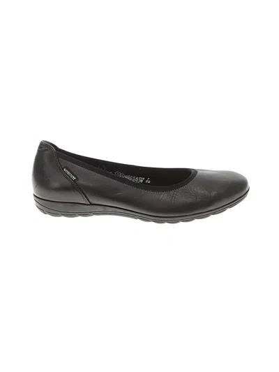 Pre-owned Mephisto Flats In Black