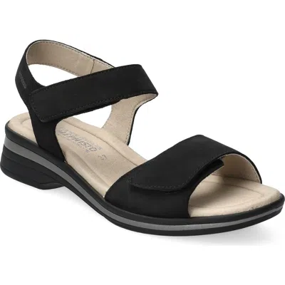 Mephisto Floraline Ankle Strap Sandal In Black