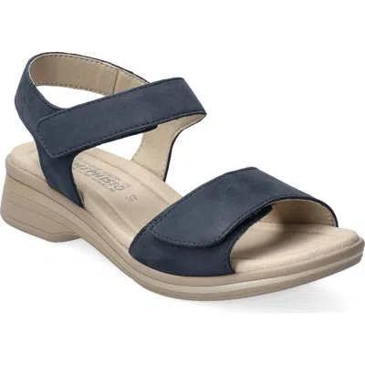 Mephisto Floraline Ankle Strap Sandal In Blue