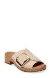 Mephisto Foline Slide Sandal In Light Sand