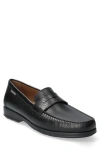 Mephisto Kurtis Leather Penny Loafers In Black