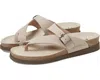 Mephisto Helen Flip Flop Womens Light Sand Leather Toe Loop Sandals Zogg1771 In Neutral