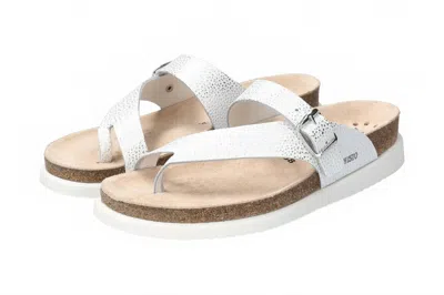 Mephisto Helen Sandals In Silver Condor