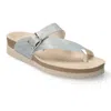Mephisto Helen Toe Loop Sandal In Brown