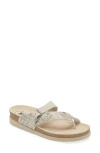 Mephisto Helen Toe Loop Sandal In White