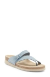 Mephisto Helen Toe Loop Sandal In Sky Blue 1