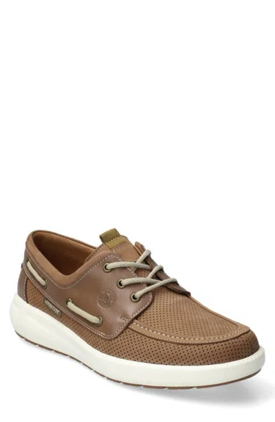 Mephisto Jozio Boat Shoe In Brown
