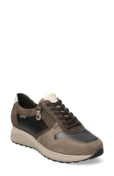Mephisto Kim Sneaker In Walnut