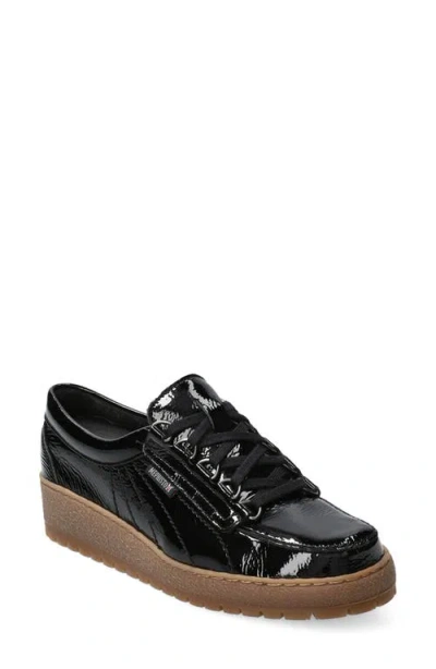 Mephisto Lady Low Top Sneaker In Black