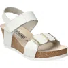 Mephisto Leonore Ankle Strap Sandal In White