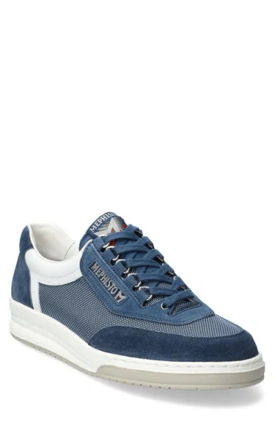 Mephisto Match Air Sneaker In Blue