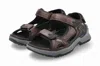 Mephisto Men's Honduras Sandal In Dark Brown In Animal Print