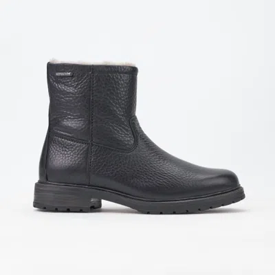 Mephisto Men's Leonardo Boots In Black Leather In Multi