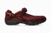 Mephisto Niro Rugged Mary Jane In Burgundy In White