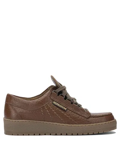 Mephisto Rainbow Mamouth Sneakers In Brown