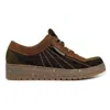Mephisto Rainbow Shoes Velours 9851/9819/9858n Dark Brown In Brown