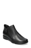 Mephisto Romia Double Zip Bootie In Black