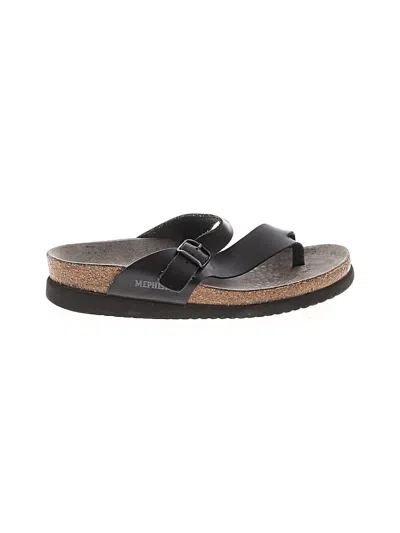 Pre-owned Mephisto Sandals In Black