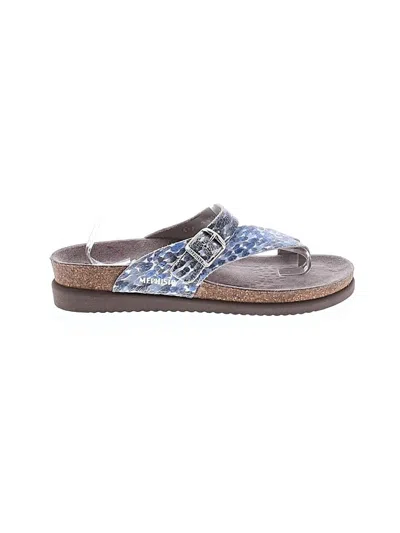 Pre-owned Mephisto Sandals In Blue